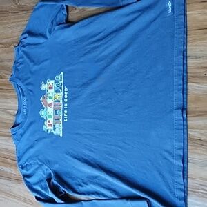 Men's Life Is Good Long Sleeve Holiday T-shirt